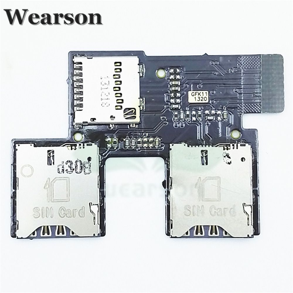 For HTC Desire SV T326E Sim SD FPC Tested High Quality T326E Sim Card Slot Flex Cable With Tracking Number Cell Phone Lcd Cell Phone Lcd Repair From ...