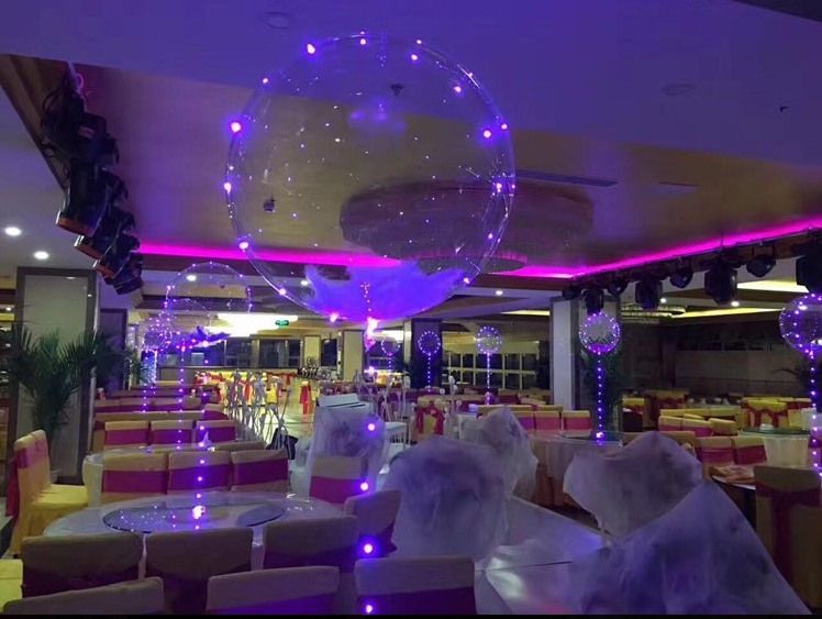 2019 Newlight Up Toys Led String Lights Flasher Lighting Balloon 2019 Newlight Up Toys Led String Lights Flasher Lighting Balloon Wave Ball 18inch Helium Balloons Decoration Send By Dhl From