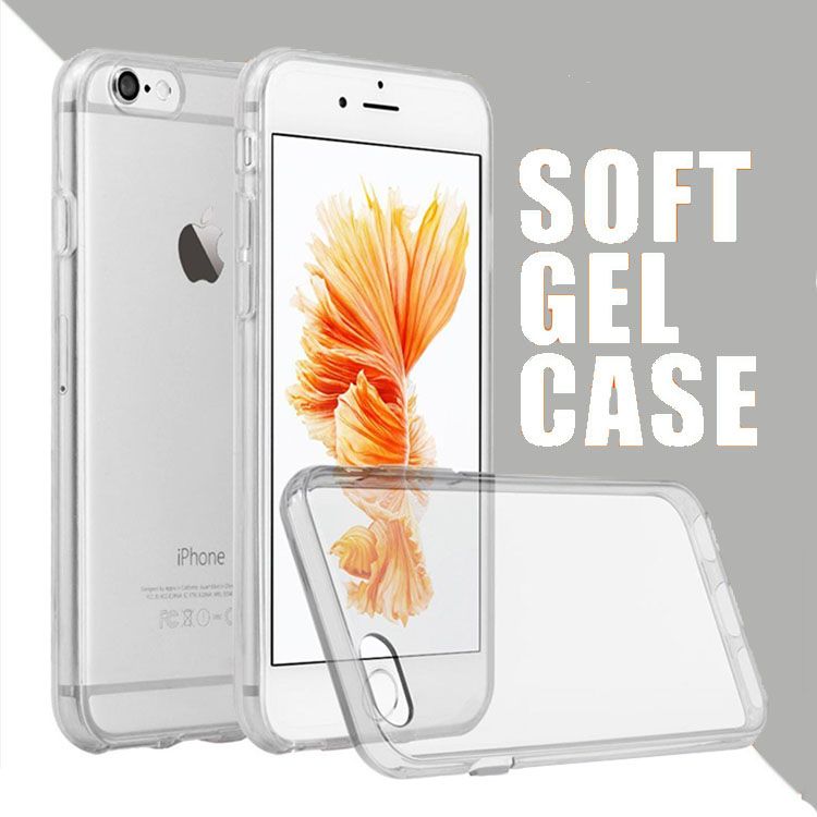 For IPhone 7 Plus 6 6s Plus 5 5s SE Cases Crystal Gel Case For IPhone
