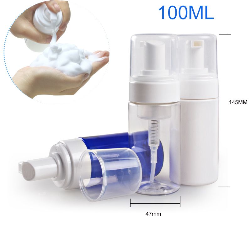 2019 100ML Plastic Foaming Pump Lotion Bottle 100cc Cleansing Washing