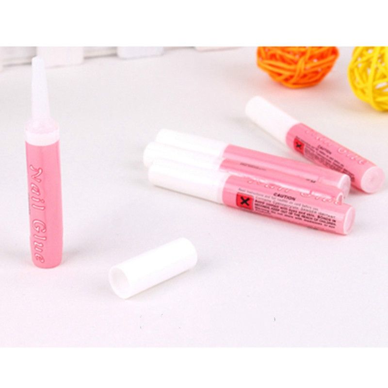 Wholesale Women Nail Art Accessories Professional Nail Tools Acrylic Glue Decorate Tips Pink ...