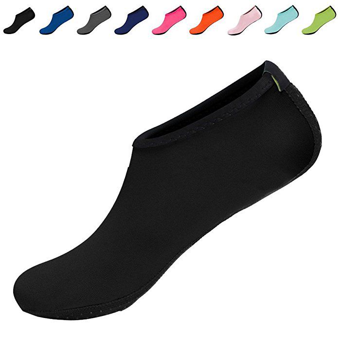 Durable Sole Barefoot Water Skin Shoes Aqua Socks For Beach Pool Sand Swim Surf Yoga Water Aerobics Durable Sole Barefoot Water Skin Shoes Aqua Socks For Beach Pool Sand Swim Surf Yoga Water Aerobics