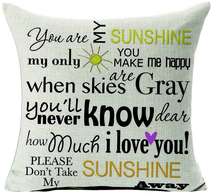 new fashion funny words pillowcase geometric letter pillow cases funny 5 letter words