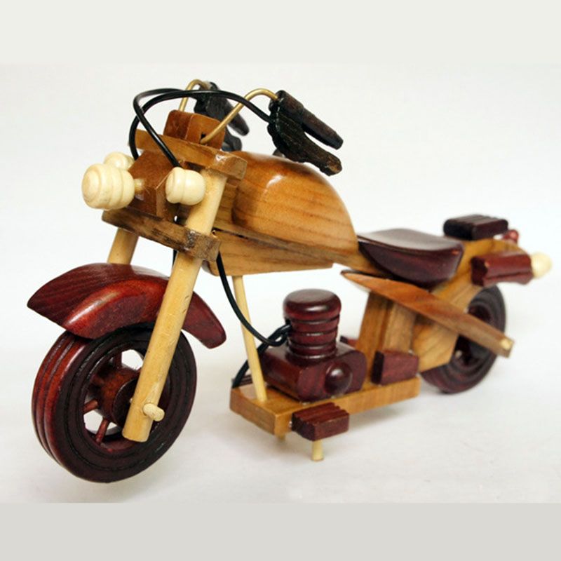 Handmade Wooden Motorcycle Toys Cars Kids Model Handmade Wooden Motorcycle Toys Cars Kids Model Diy Decoration Box Ng Home Toy