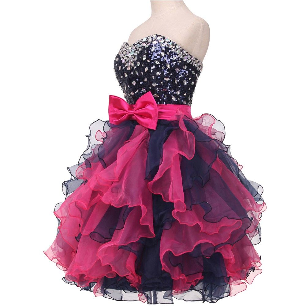 Cheap High School / University Knee Length Cocktail Party Ball Gown ...