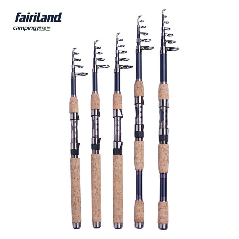 Acquista L / M / ML / MH Saltwater / Freshwater Carbon Canna Da Pesca