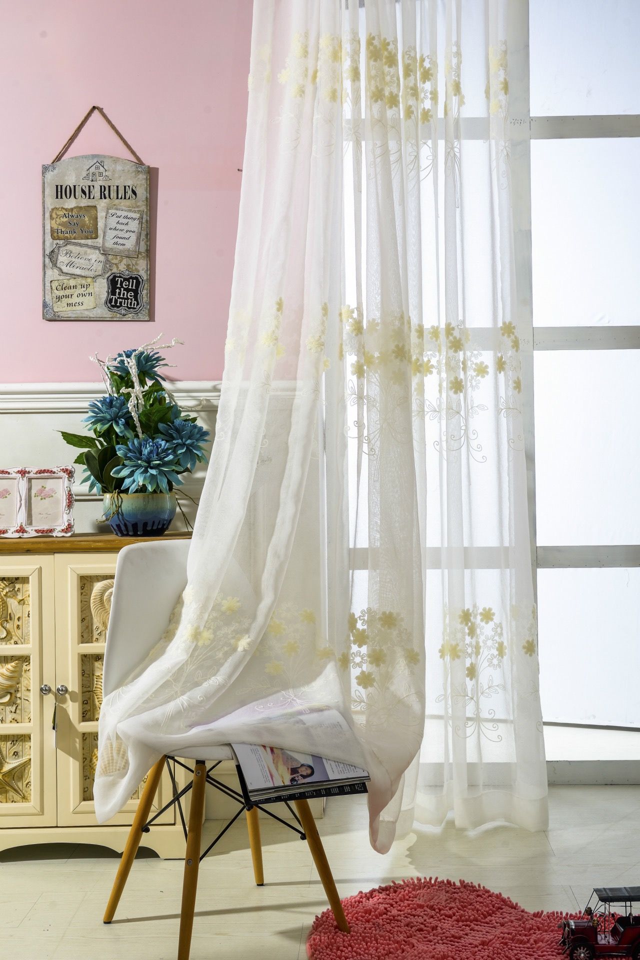 Sunflower Daisy Tulle Curtains Decorations Window Living Room Sunflower Daisy Tulle Curtains Decorations Window Living Room