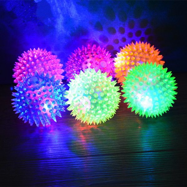 led rubber ball
