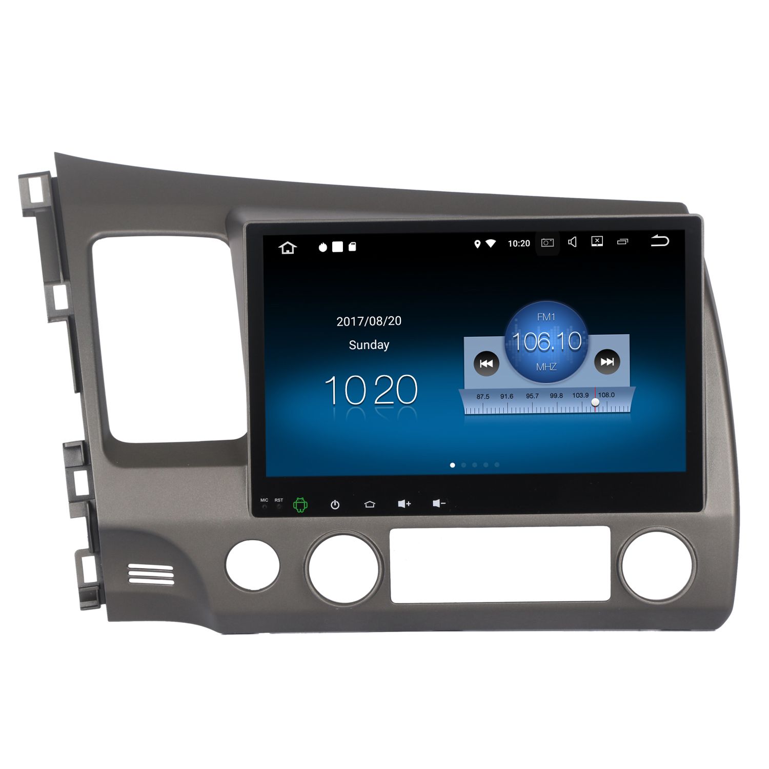 Großhandel 10 2 2g Ram Android 7 1 System Auto Dvd Radio Für Honda Großhandel 10 2 2g Ram Android 7 1 System Auto Dvd Radio Für Honda Civic 2006 2011 Mit Gps Navi Empfänger Bt Rds Obd Dvr Wifi 4g Swc Usb Sd Quad Core Von