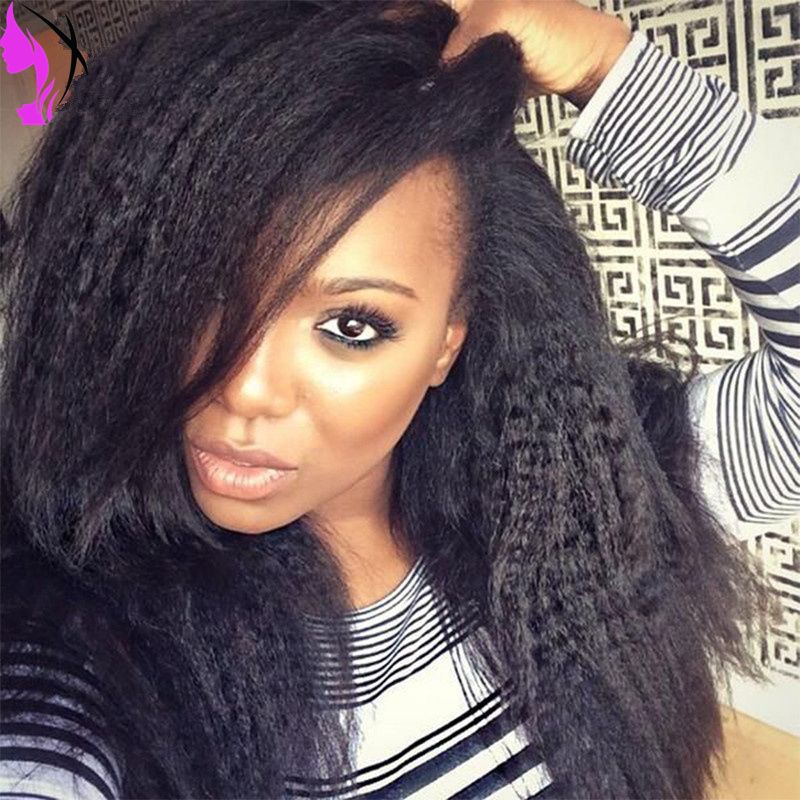 High Quality Hand Tied Lace Front Wigs Synthetic Wigs Thick Full