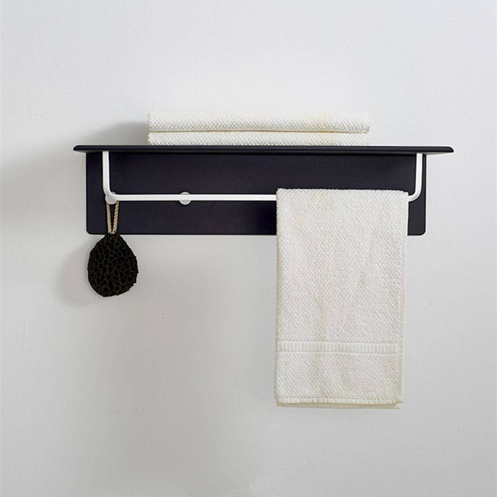 Double Wall Mounted Bathroom Towel Rail Holder Storage Rack - Double Wall Mounted Bathroom Towel Rail Holder Storage Rack Shelf Bar Hooks Bedroom High Quality From Topseller Dhgatecom double wall mounted bathroom towel rail holder storage rack - double wall mounted bathroom towel rail holder storage rack shelf bar hooks bedroom high quality from topseller dhgatecom