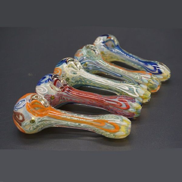 2020 USA Best Selling Heady Glass Hand Pipes In Colors Mini Hand Blown