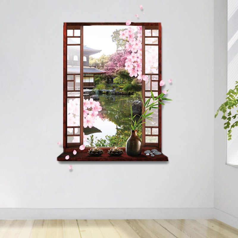 Großhandel 2016 New Window Wandtattoo Aufkleber 3d Effekt Ausschau ... Großhandel 2016 New Window Wandtattoo Aufkleber 3d Effekt Ausschau ...