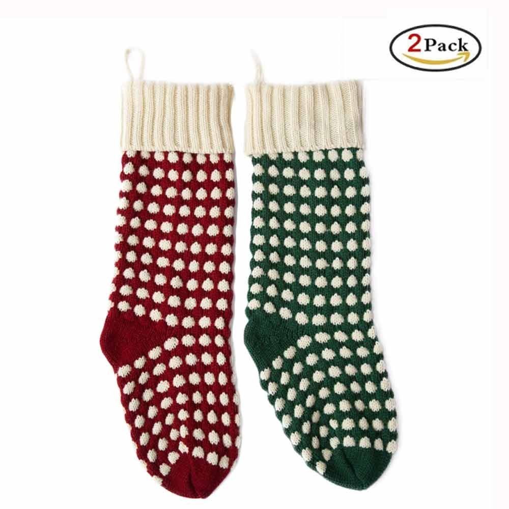 aiyahoo small size knitted christmas stockings personalized christmas stocking gift bag for holiday craft night decoration personalized knitted christmas - Small Christmas Stockings aiyahoo small size knitted christmas stockings personalized christmas stocking gift bag for holiday craft night decoration personalized knitted christmas - Small Christmas Stockings