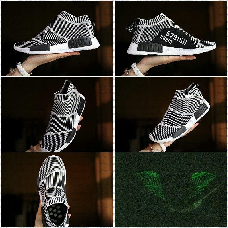 adidas nmd cs1 nere velluto