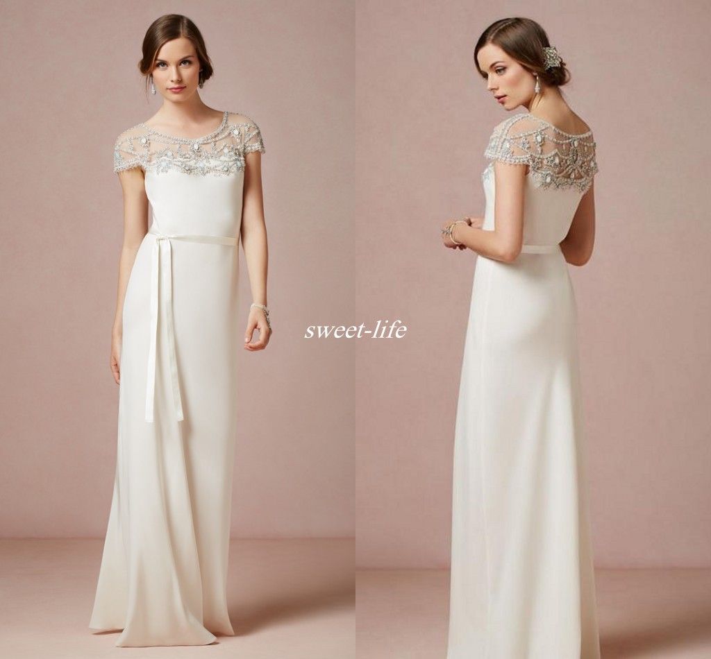  BHLDN  Crystals 2019 Wedding  Dresses  Vintage Inspired 