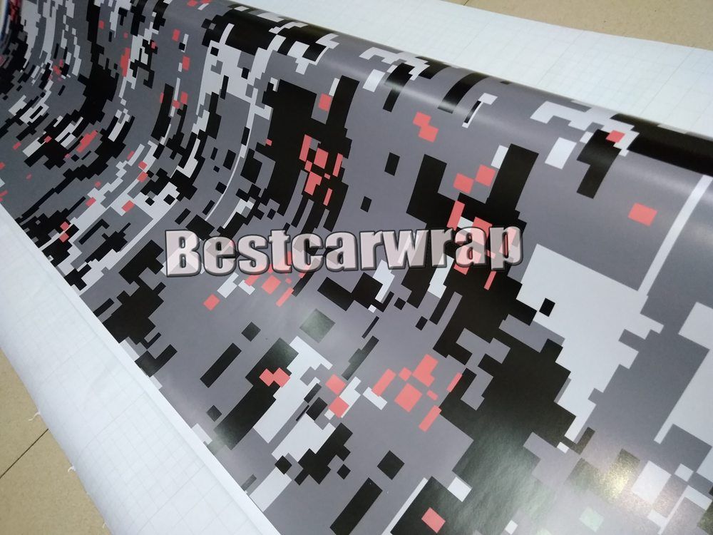 2019 2018 Orange White Black Digital Camo Vinyl For Car Wrap 2019 2018 Orange White Black Digital Camo Vinyl For Car Wrap Camouflage Covering Truck Boat Foil Gloss Matte Finish Size 1 52 X 30m 5x98ft From