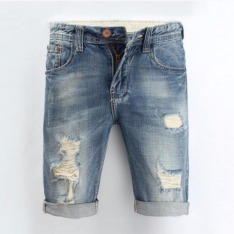 short length jeans for men