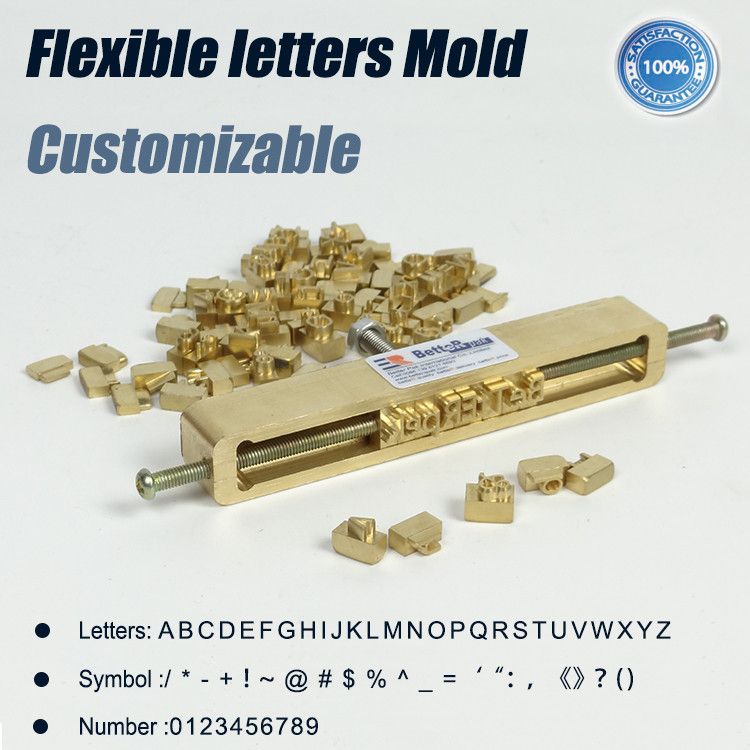 2019 Brass Flexible Letters Cnc Engraving Mold Hot Foil Stamping 2019 Brass Flexible Letters Cnc Engraving Mold Hot Foil Stamping Machine Number Alphabet Symbol Customization Font Character From Betterpak