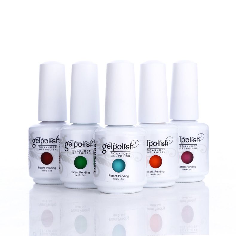 High Quality Gelish Nail Polish Colors Top And Base Coat LED UV Gel