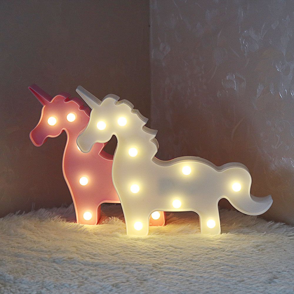 2018 Marquee Unicorn Led Letter Lamp 3d Baby Night Light 2018 Marquee Unicorn Led Letter Lamp 3d Baby Night Light Romantic Dim Mood Table For Kids Room Decoration From Teamwing 14 08 Dhgate Com