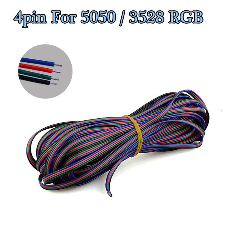 1M/ 5M/ 10M/ 20M/ 50M/ 100M Extension Cable Wire Connecting  LED Light Strip 