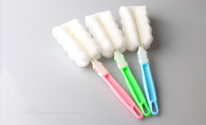 Teat Teapot Nozzle Spout Tube Nylon Cleaning Nipple Milk Bottle Clean Brush JL
