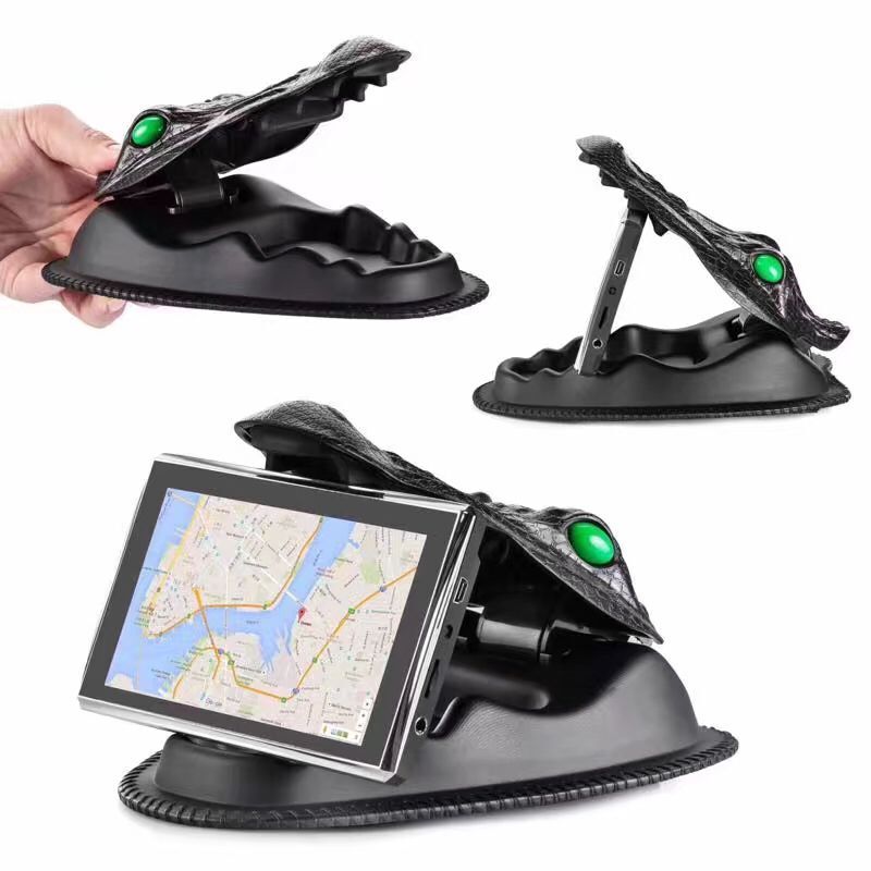Universal Car GPS Mobile Phone Holder Mounts Crocodile Non Slip