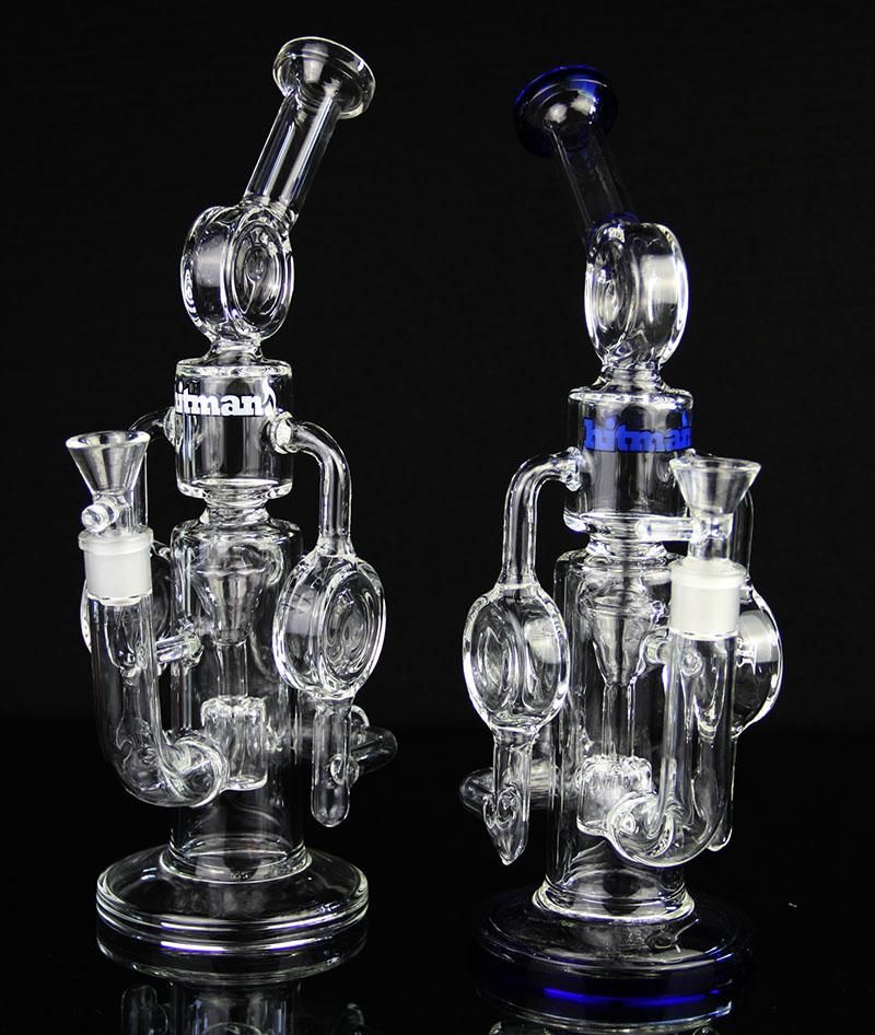 2020 Bong! New Glass Water Pipe Cyclone Helix Bongs Such An Intricate