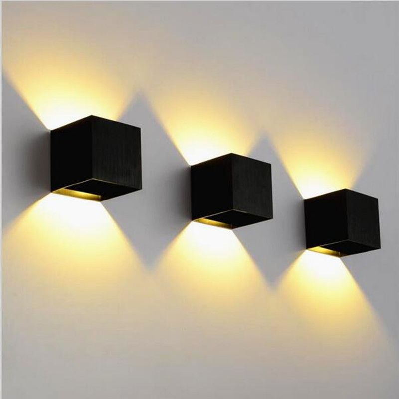 8w 10w Led Outdoor Wall Lamp Ip67 Asway Surface Mounted 8w 10w Led Outdoor Wall Lamp Ip67 Asway Surface Mounted Cube Light White Black Up And Down Sylvania Bulbs For
