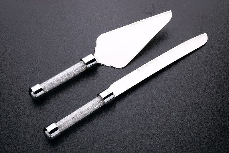 2019 Wholesale  2019 Wedding  Knife  And Cake  Server  Set  