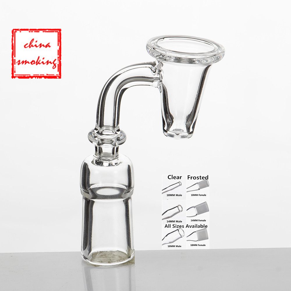 2019 4MM 5MM Thick Quartz Banger Nail Domeless Basketball Hoop Styled