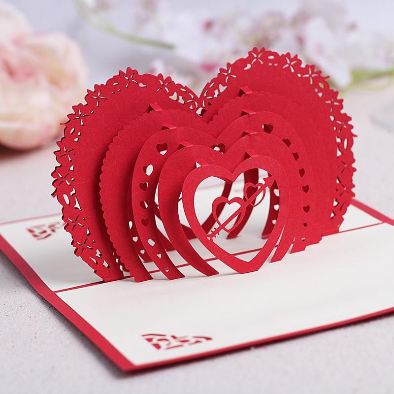 valentines day theme handmade birthday greetings cards kirigami 3d heart pop up cards for lovers kids greeting cards love birthday cards from - Valentine039s Day Greeting Cards valentines day theme handmade birthday greetings cards kirigami 3d heart pop up cards for lovers kids greeting cards love birthday cards from - Valentine039s Day Greeting Cards
