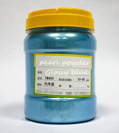 500g Glossy Blue Natural Mica Pearlescent Pigment Pearl 