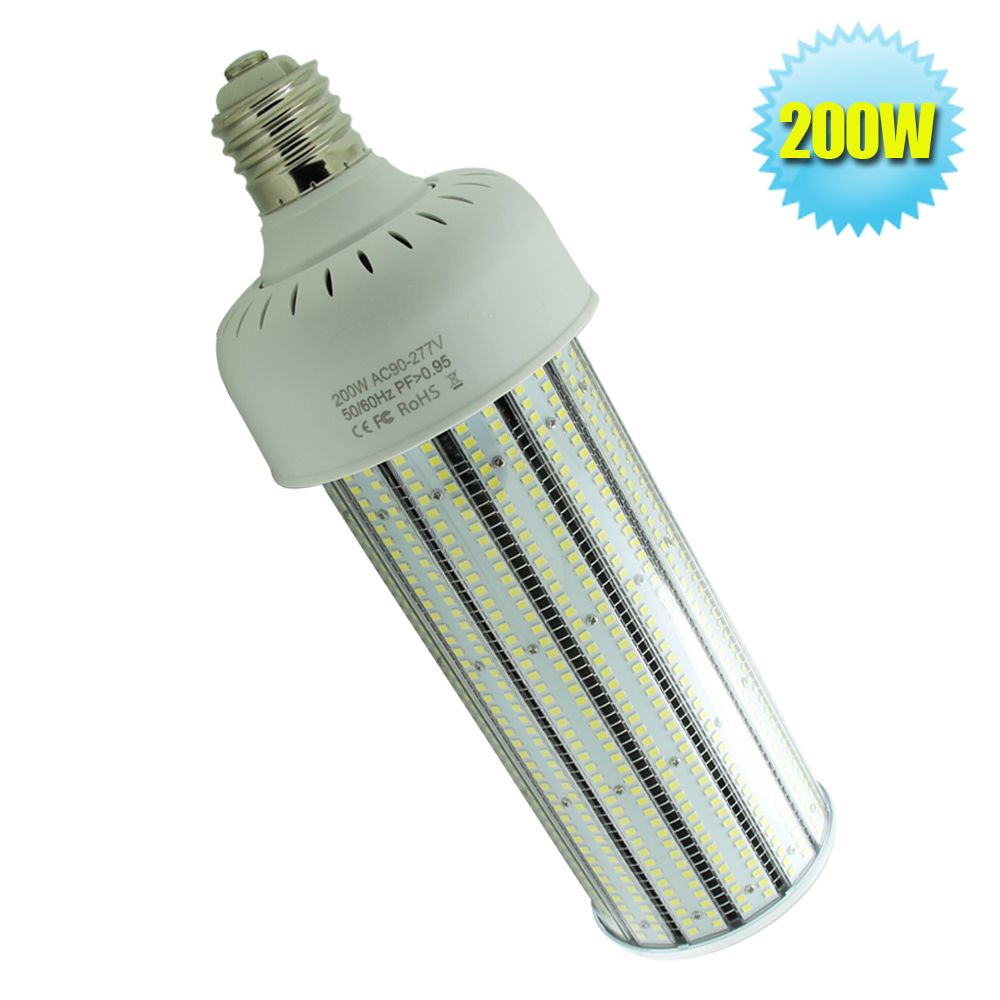200w Led Light Bulbs With Clearly Pc Cover E39 Mogul Base 200w Led Light Bulbs With Clearly Pc Cover E39 Mogul Base Replacement 800w Metal Halide Hps High Bay Fixture 25625lm Ul Listed Infrared Bulb