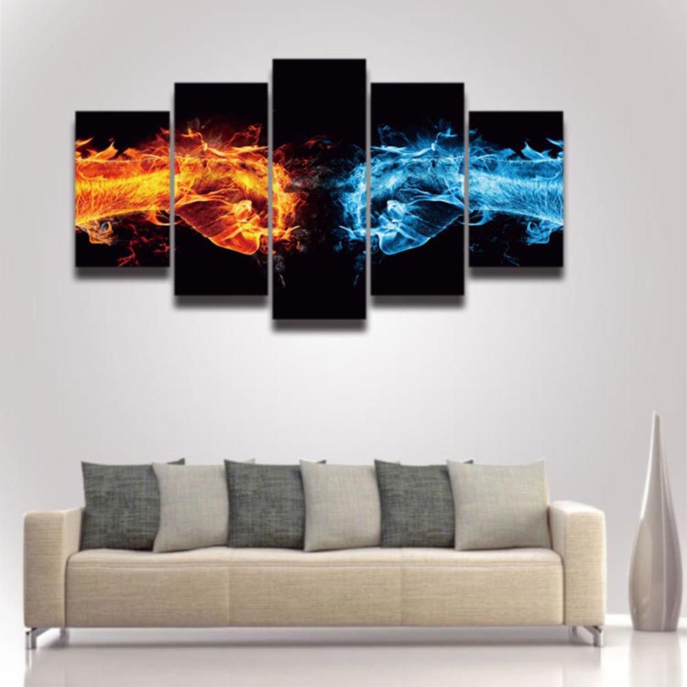 2018 canvas prints art cool fist picture artistic painting for wall