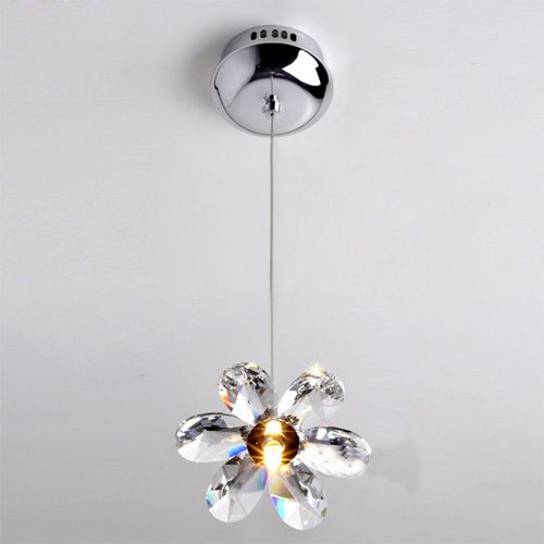 Diy Mini Modern Flower Crystal Pendant Lights Hanging Lamp Re Diy Mini Modern Flower Crystal Pendant Lights Hanging Lamp Re Bedroom Lamps Kitchen Led Light Parts