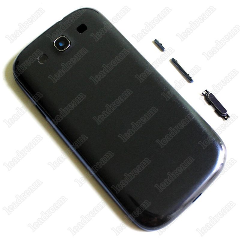Полный корпус чехол средняя рамка безель с боковыми кнопками и главная кнопки замены для Samsung Galaxy I9500 S4 i9505 I337 бесплатная доставка DHL