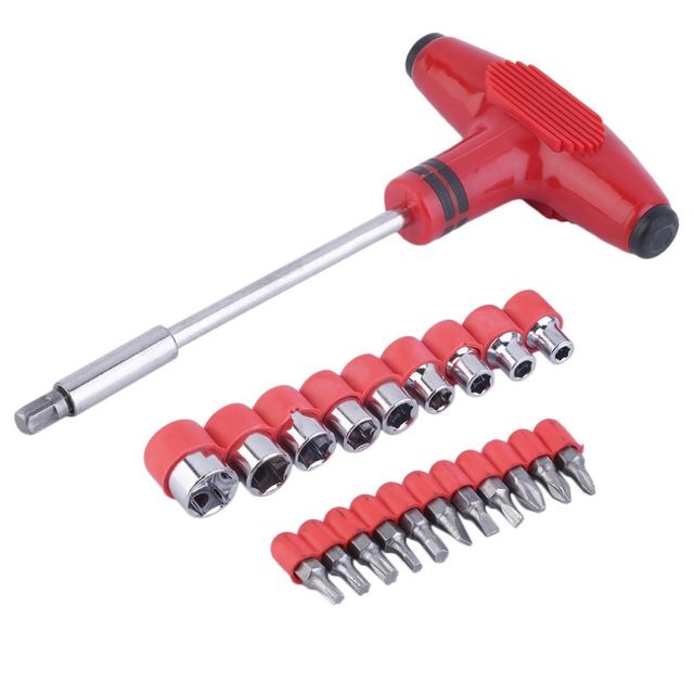 2019 21 In 1 Hardware Tool T Handle Torx Screwdriver Kit Home