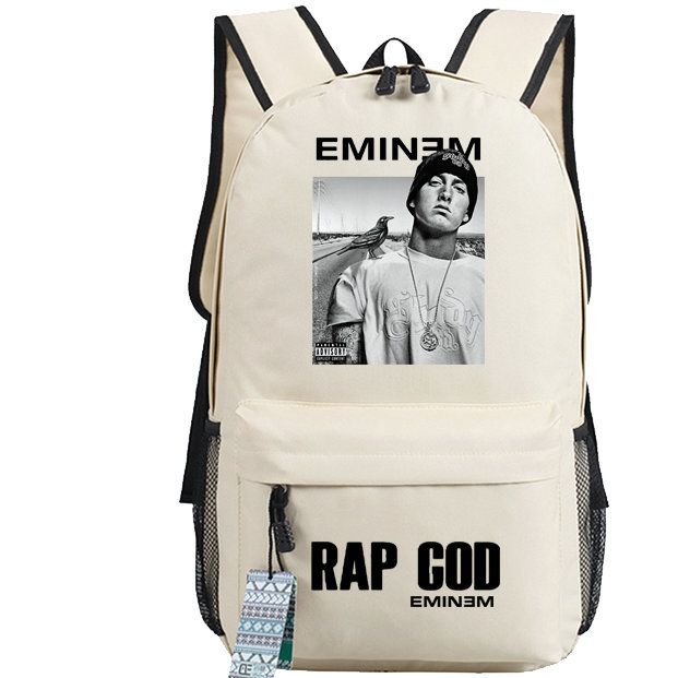 2019 Band Eminem Backpack Rap God School Bag Pop Star Daypack Hot