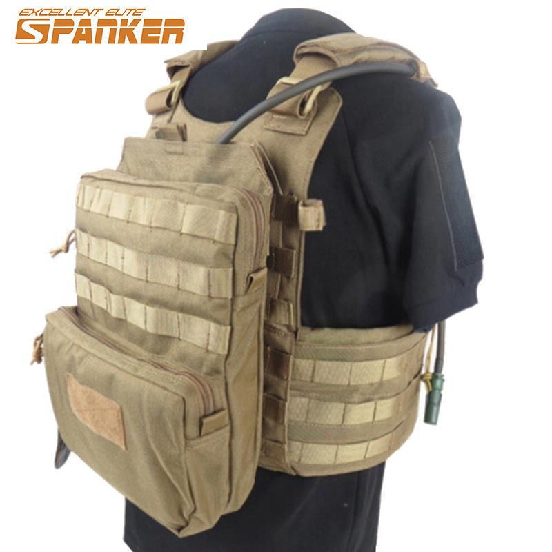 2019 3L Spanker Tactical Molle Portable Vest Hydration Pack Bike ...