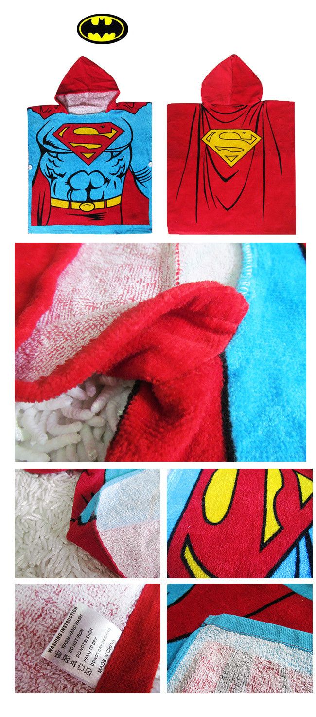 batman baby towel