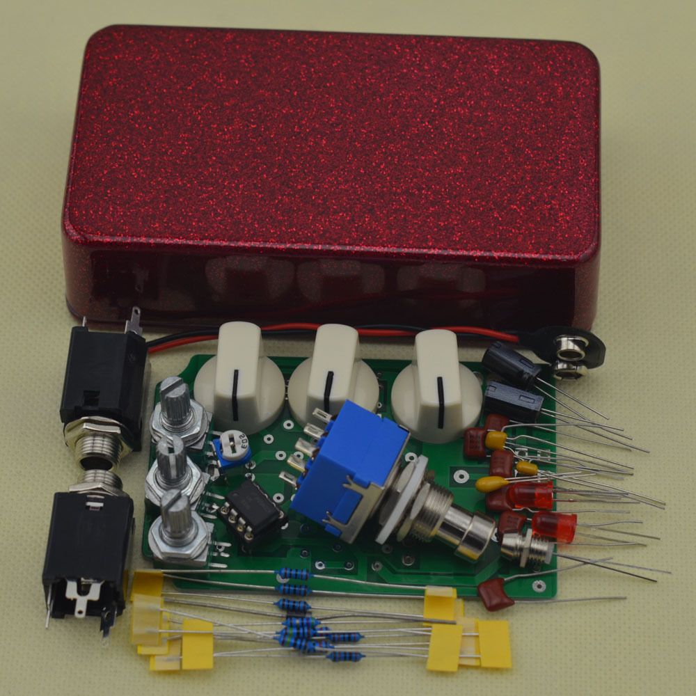 2019 New DIY Distortion Pedal Kit Guitar Effect Pedals Electric Effects