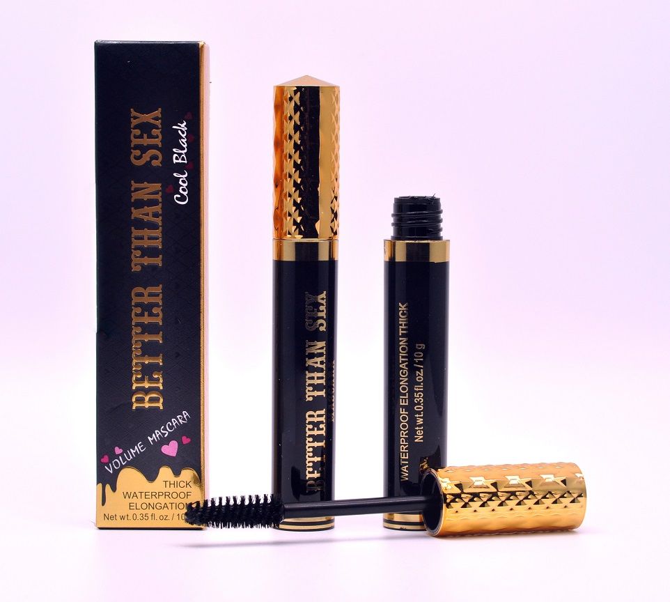 NEW Mascara Better Than Sex Cool Black Mascara Thinck Waterproof Elongation 10g High Quality DHL