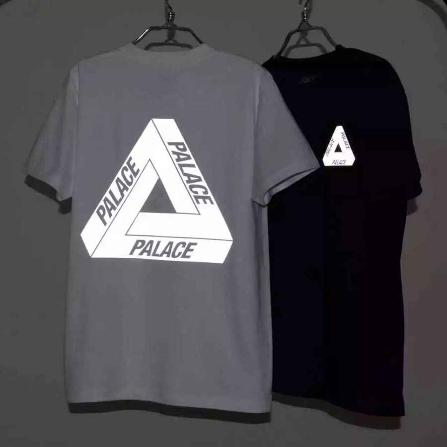 2016 New Men'S 3M Reflective Palace Skateboards T Shirt Good Quality