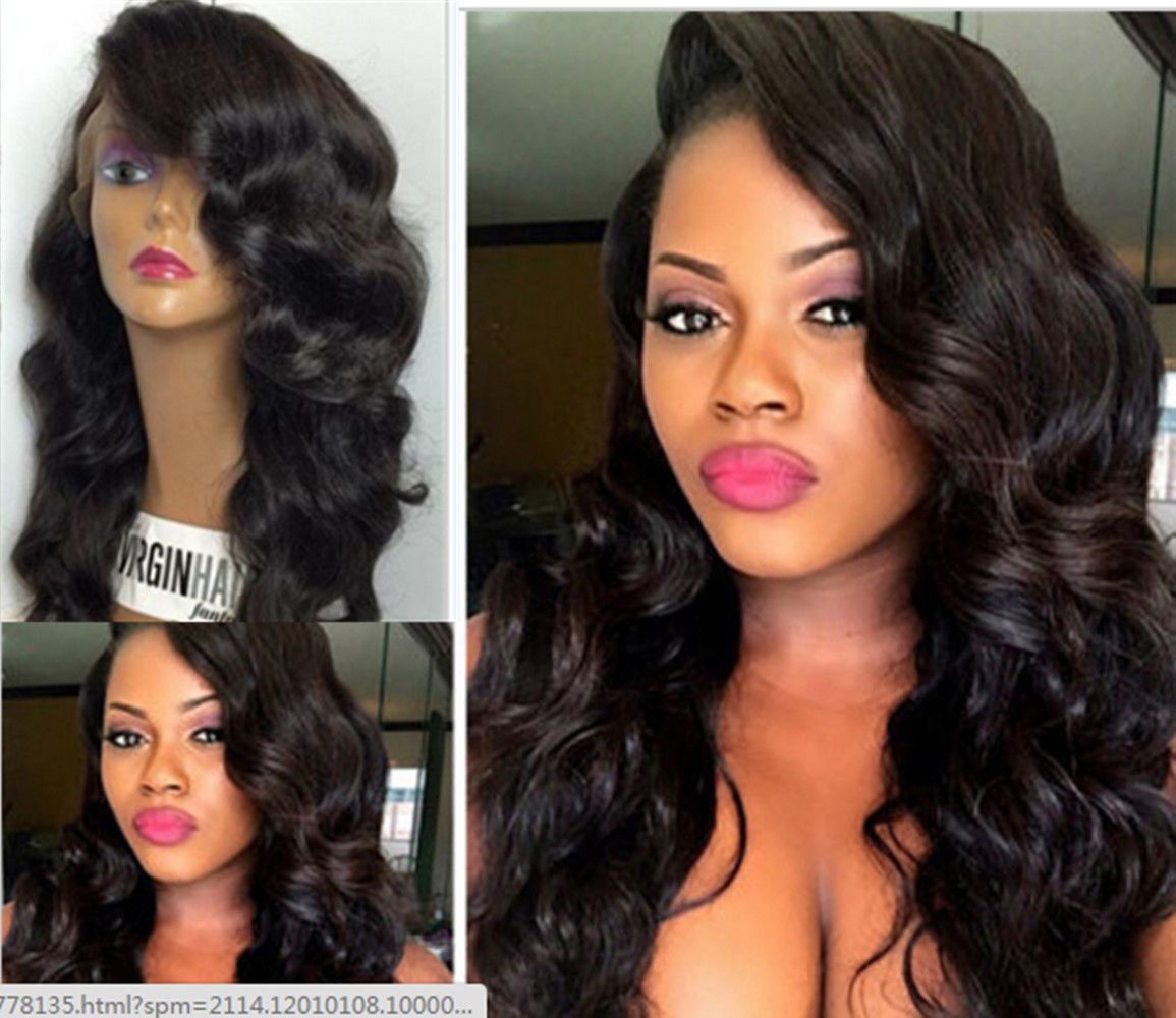 Cheap Brazilian Hair Wigs For Black Women Glueless Full Lace Wig