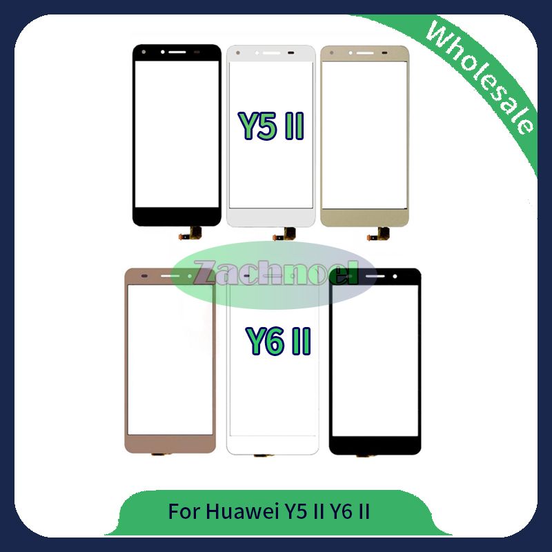 2020 For Huawei Y5 II Y6 II Touch Screen Glass Lens Panel Digitizer New