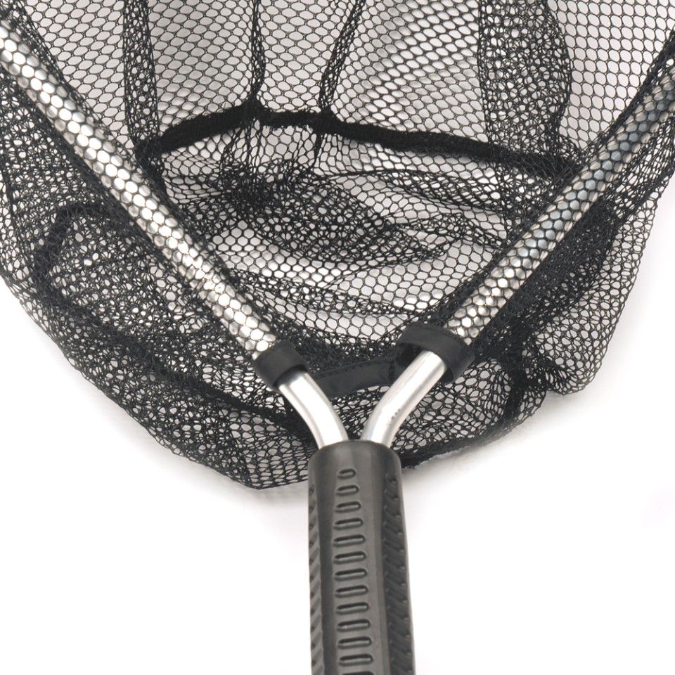 Fishing Flying Fish Hand Net Landing Nets Fish Saver Nylon Knotless Mesh Fish with Aluminium