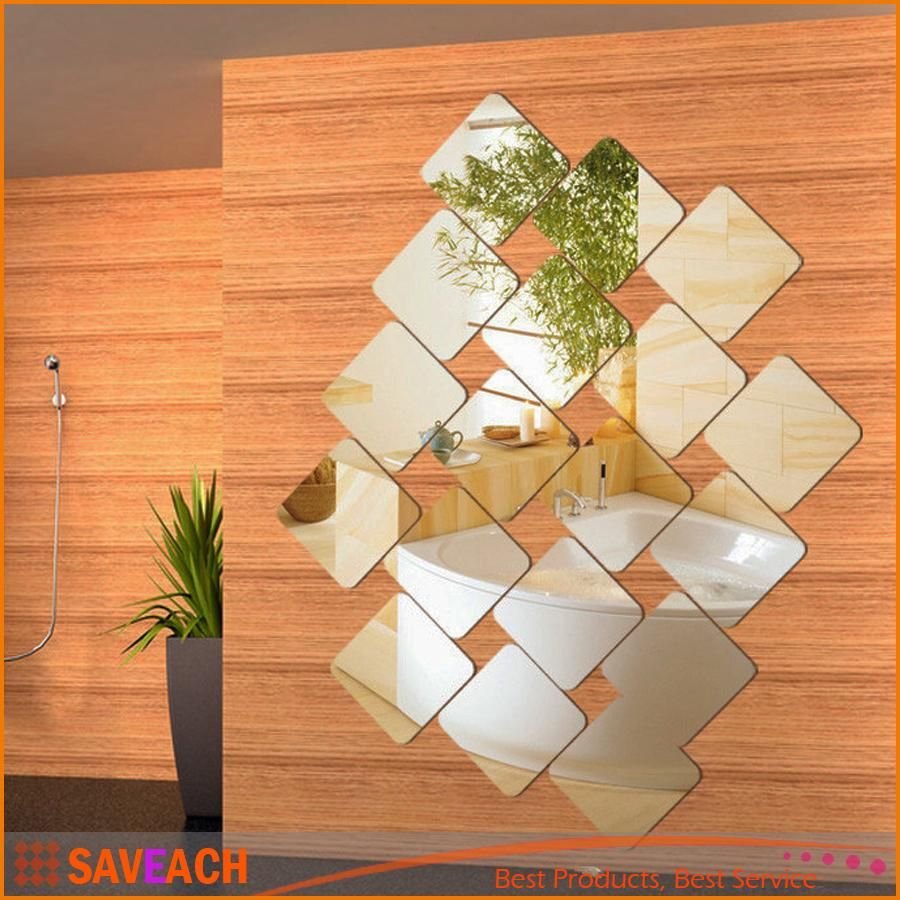 20cm Square Roof Ceiling Mirror Crystal Wall Sticker Diy Acrylic 3d 20cm Square Roof Ceiling Mirror Crystal Wall Sticker Diy Acrylic 3d Home Decal Living Room Adesivo De Parede Decals For Bedroom Walls From Xumeng1688