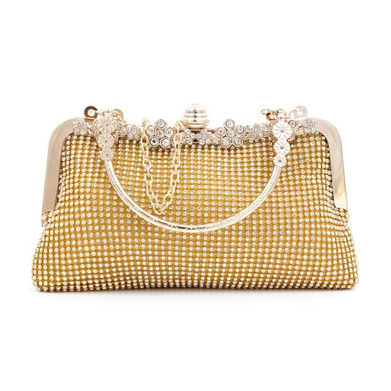 ladies purse golden colour